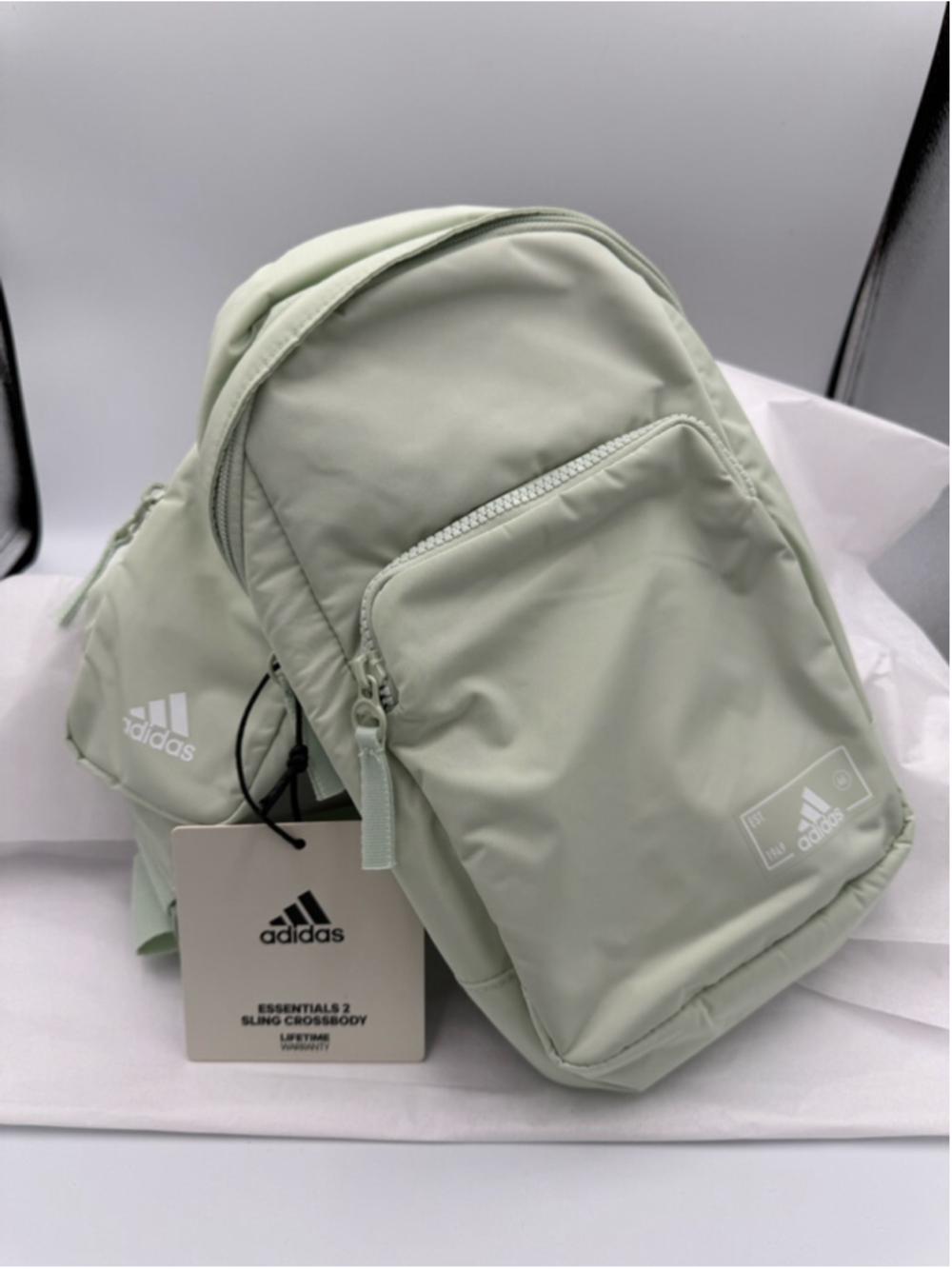 Women's Adidas Essentials 2 Sling Crossbody Bag One Size Green
